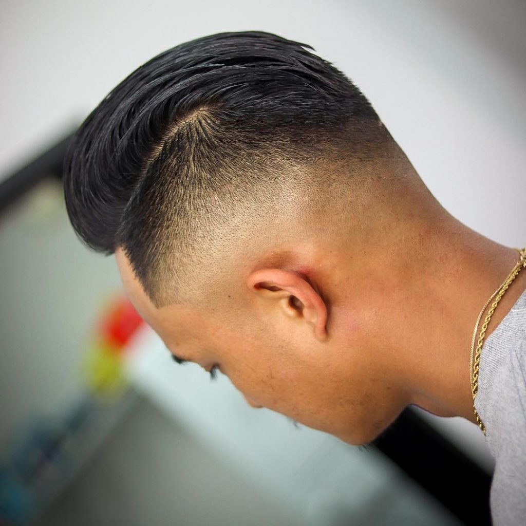 Asian fade haircut