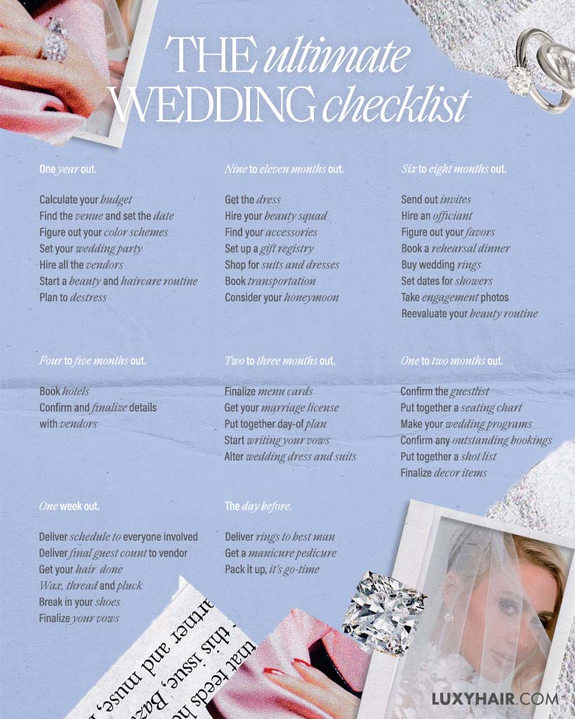 wedding checklist