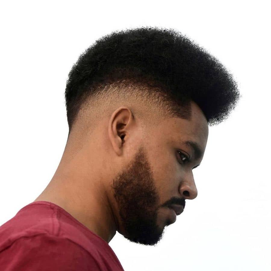 Razor fade haircut