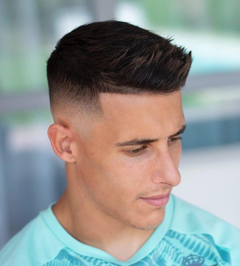 Short fade haircut