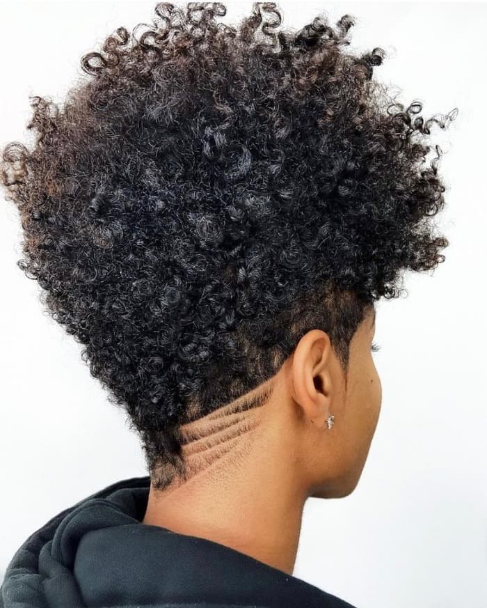 Taper Fade for Natural Curls