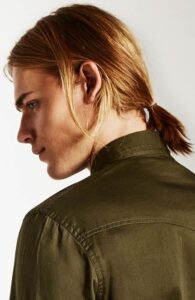 ginger ponytail hairstyles for men