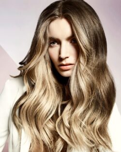 A curly blow dry is ideal Christmas party hair.