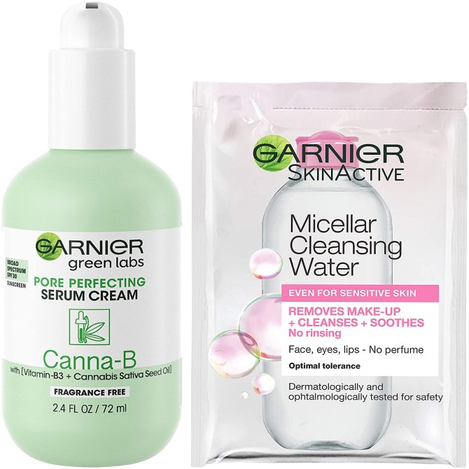 Garnier SkinActive Perfecting Micellar The Best New Amazon Beauty Products Include a Sol de Janeiro Fragrance and TikTok Viral Makeup Brush