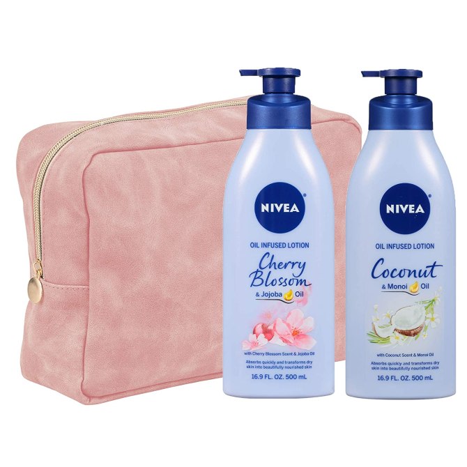 NIVEA Indulgent Skin Collection The Best New Amazon Beauty Products Include a Sol de Janeiro Fragrance and TikTok Viral Makeup Brush